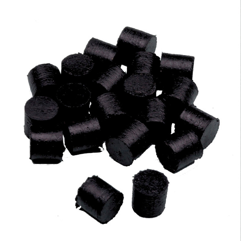 Rubber Stud Sleepers - Black - 20 Pack