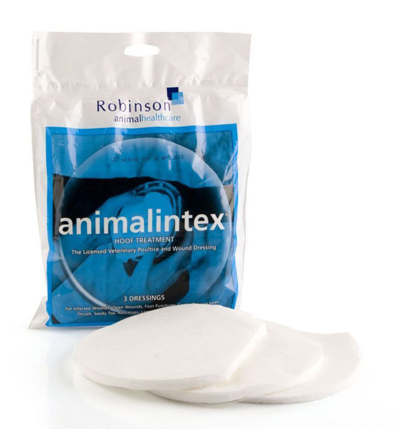 Animalintex Hoof Shaped - 3 Pack