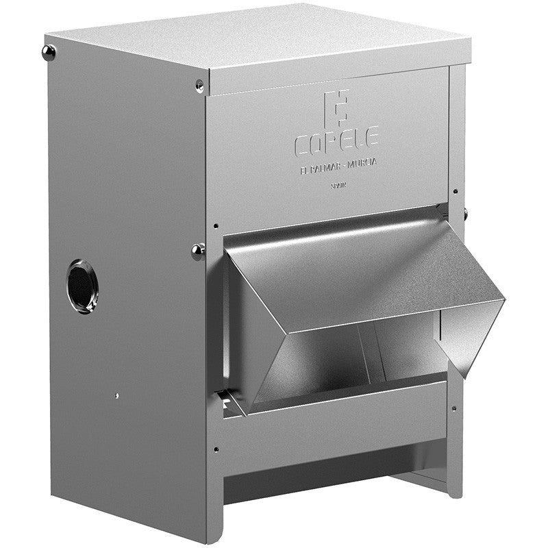 Outdoor Poultry Feeder with Protector - 10lt
