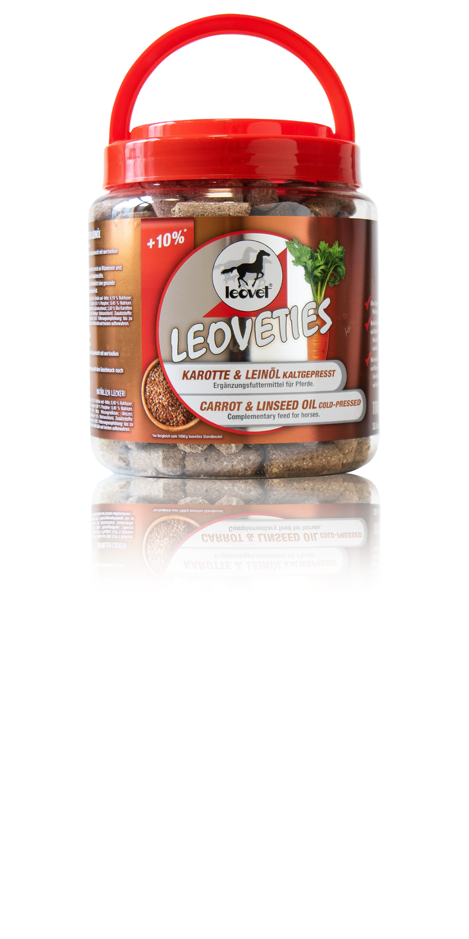 Leovet Carrot & Linseed Treats - 1100g