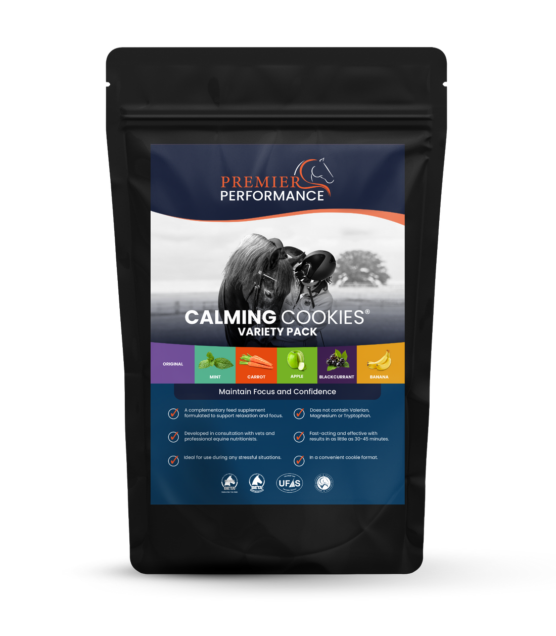 Premier Performance Variety Pack Calming Cookies - 12 Pack