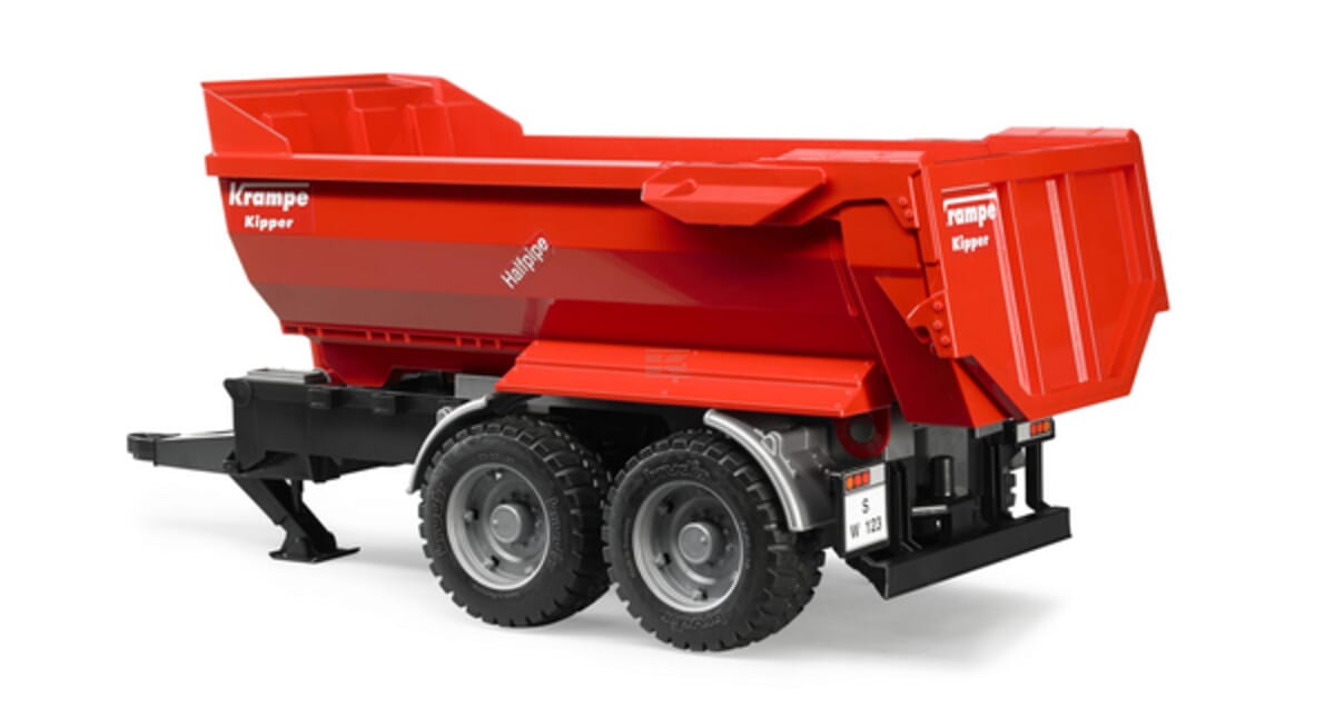 Bruder U02225 Krampe Tipping trailer