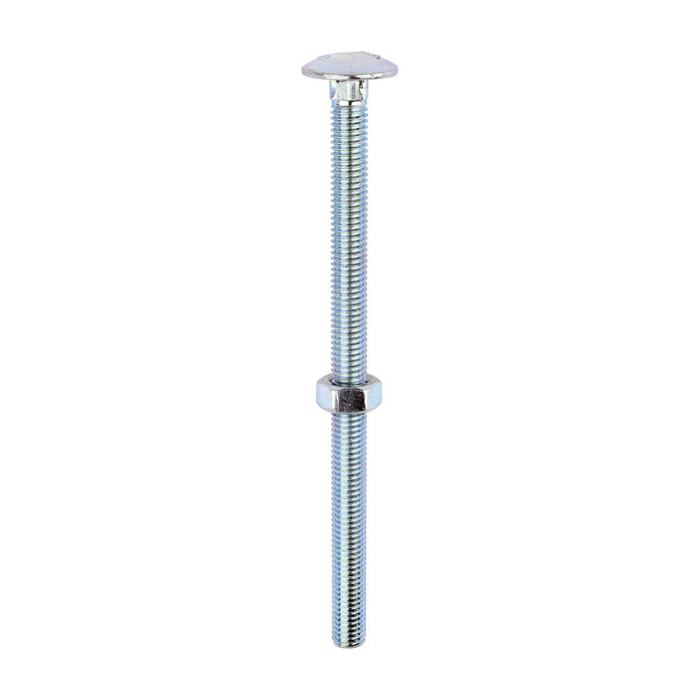 Timco Carriage Bolts & Nuts - Zinc
