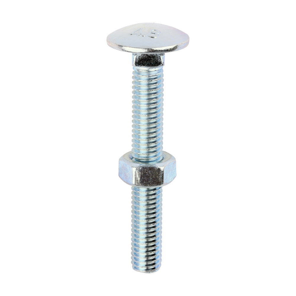 Timco Carriage Bolts & Nuts - Zinc