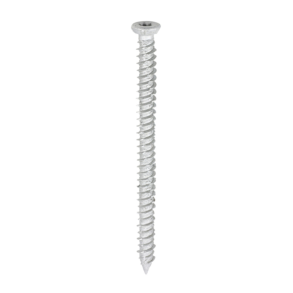 Timco Multi-Fix Concrete Screw - Countersunk - Silver Organic