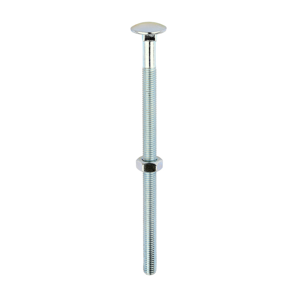 Timco Carriage Bolts & Nuts - Zinc