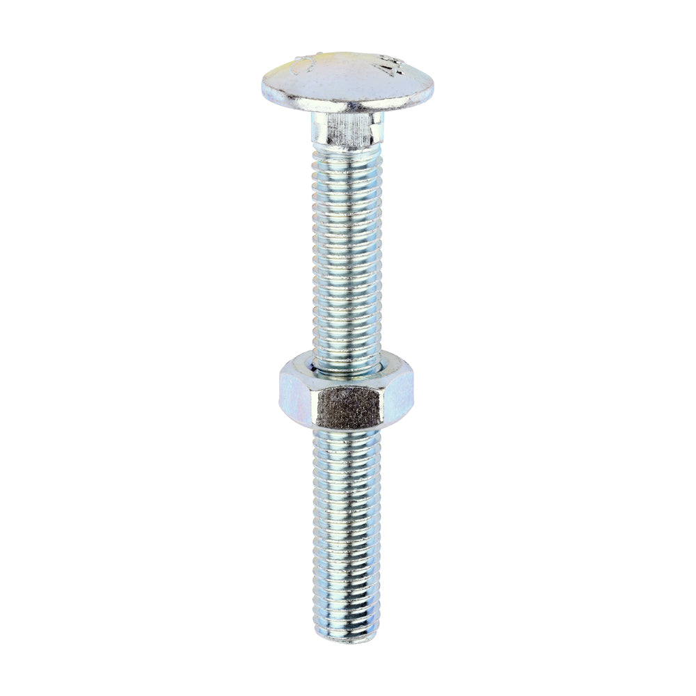 Timco Carriage Bolts & Nuts - Zinc