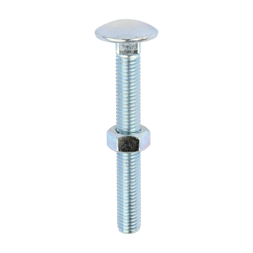 Timco Carriage Bolts & Nuts - Zinc