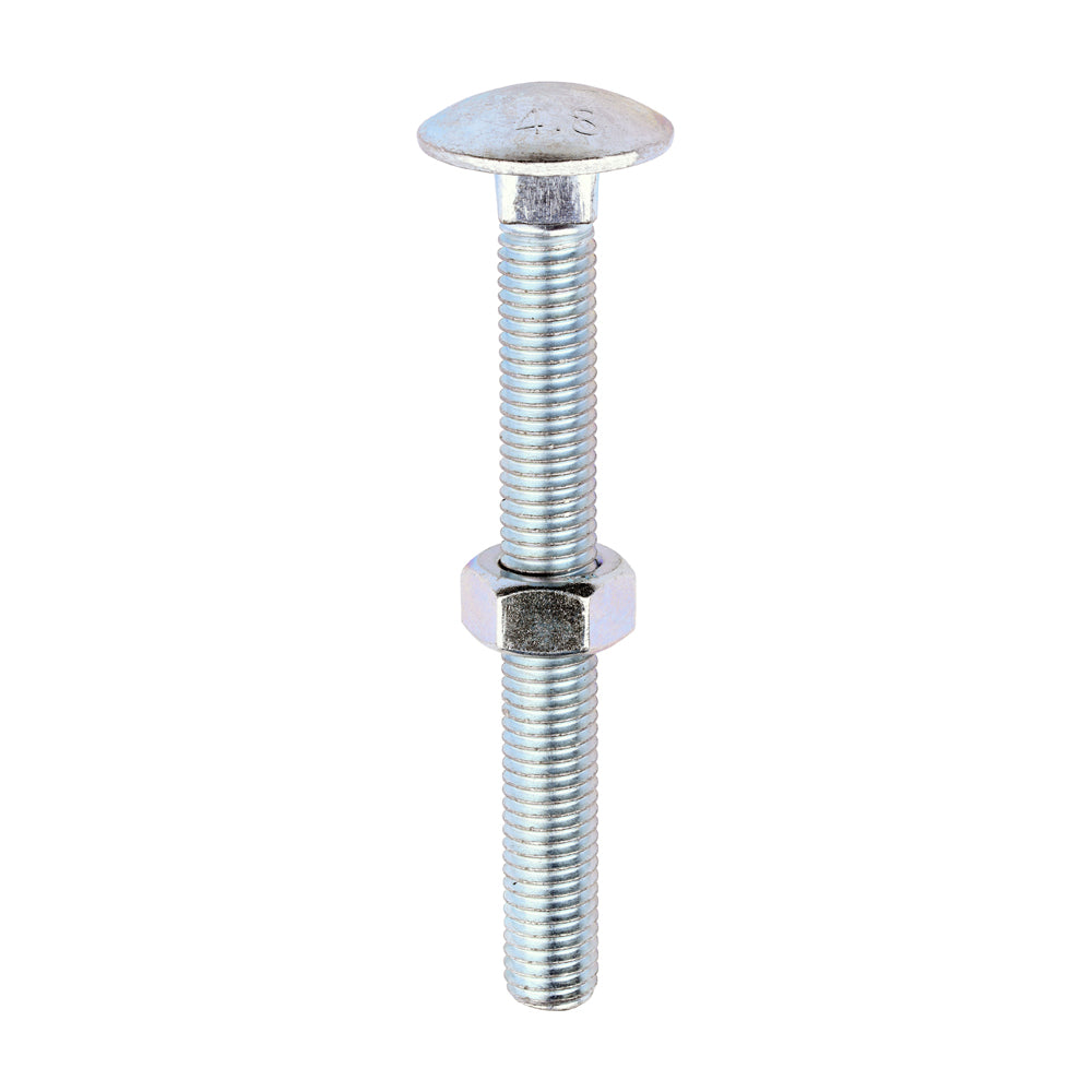 Timco Carriage Bolts & Nuts - Zinc