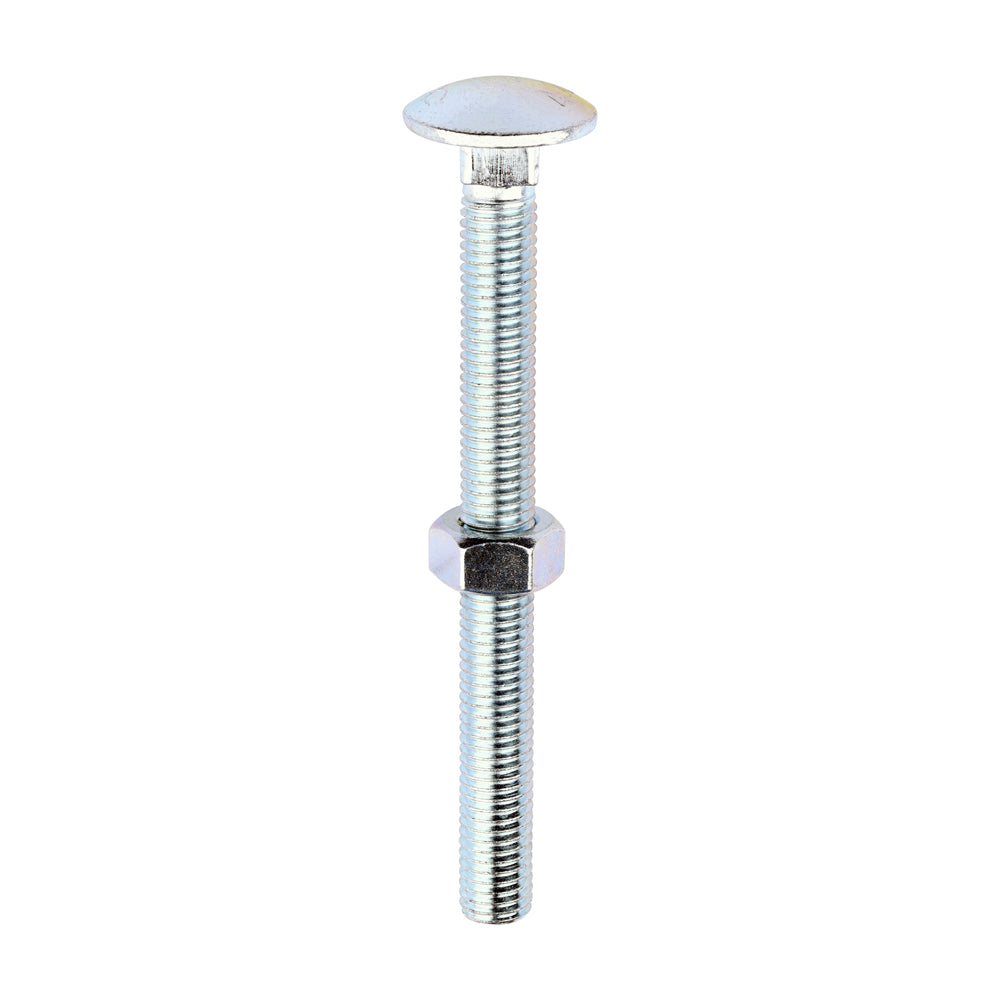 Timco Carriage Bolts & Nuts - Zinc