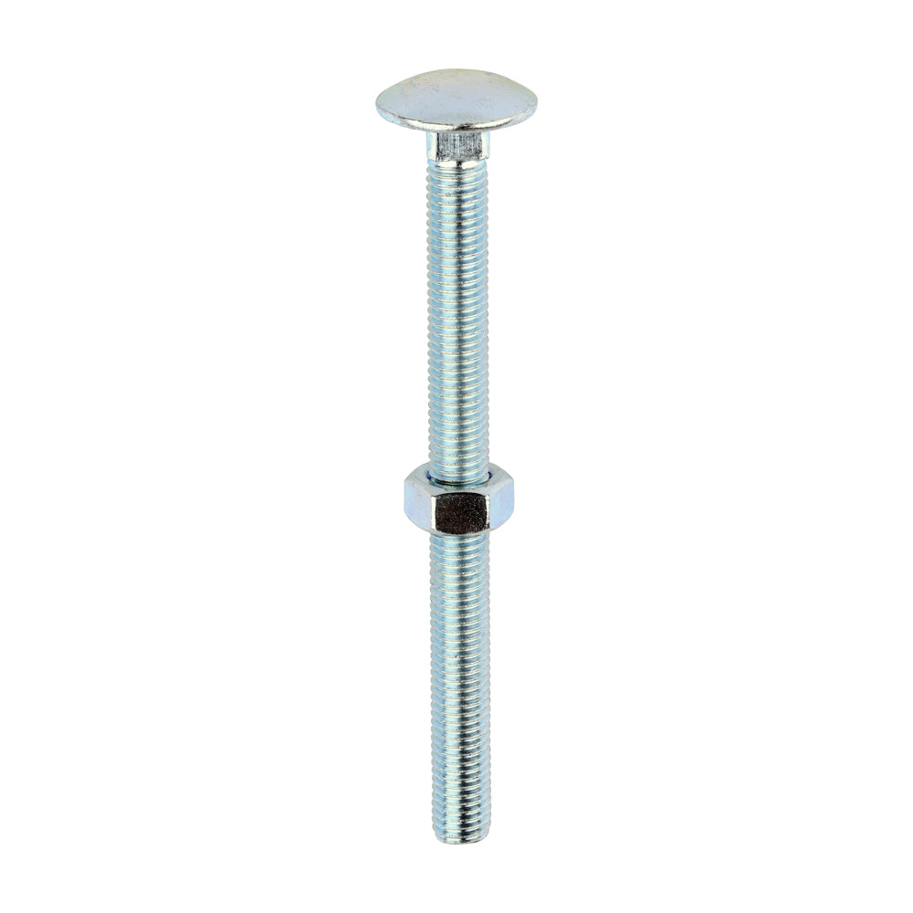 Timco Carriage Bolts & Nuts - Zinc