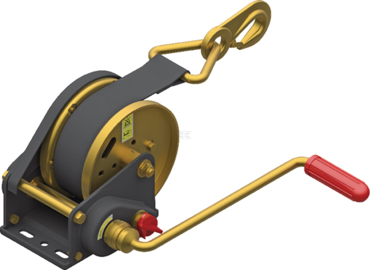 AL-KO Safety cable winch COMPACT with automatic unwinding mechanism