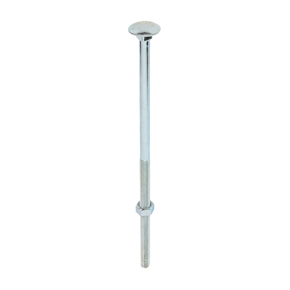 Timco Carriage Bolts & Nuts - Zinc