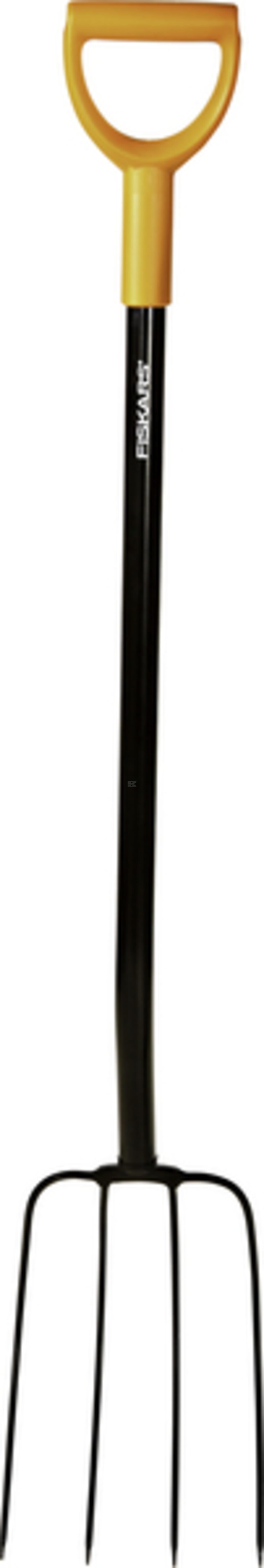 Solid Fiskars compost fork
