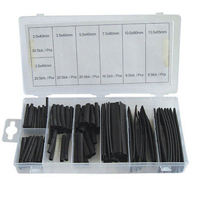 127pce Heat Shrinkable Wire Wrap Assortment
