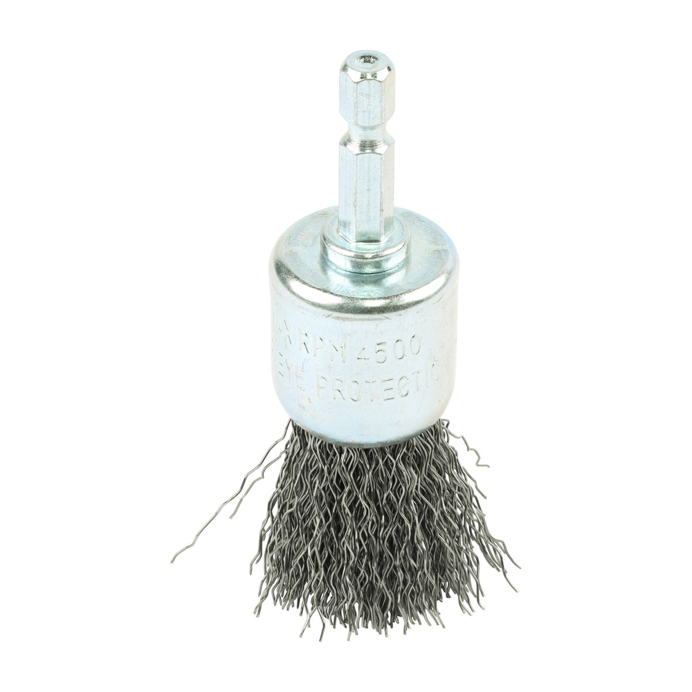 Timco Crimped Steel Wire End Brush