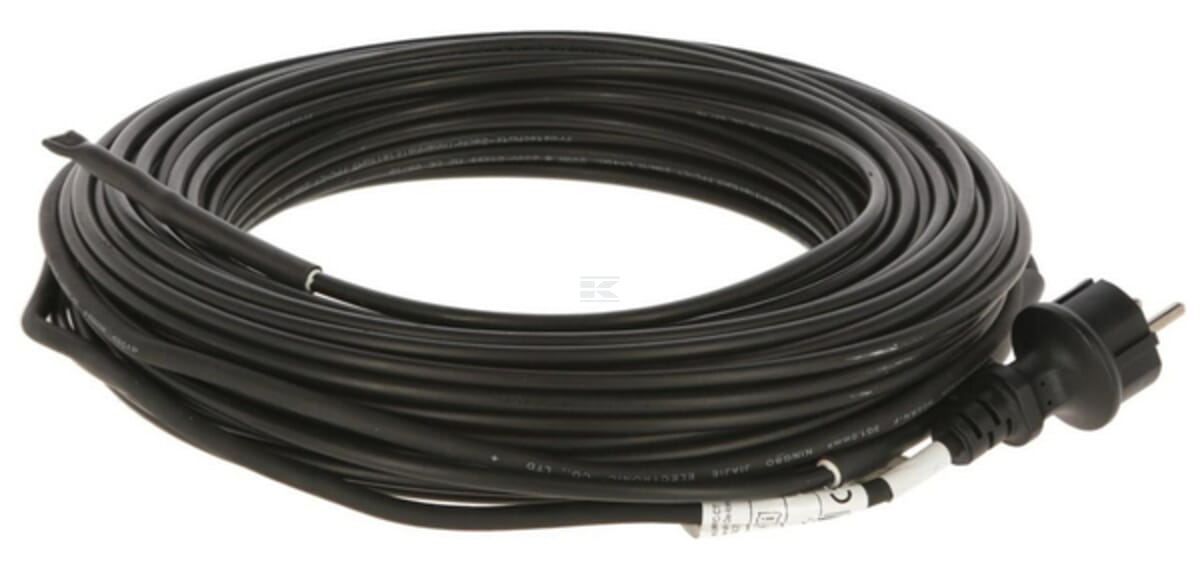 Kerbl Gutter heating cable with thermostat