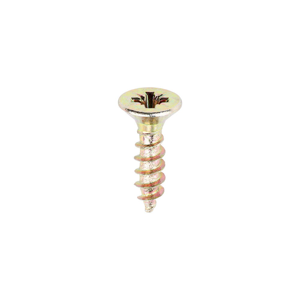 Timco Classic Multi-Purpose Screws - Yellow Countersunk
