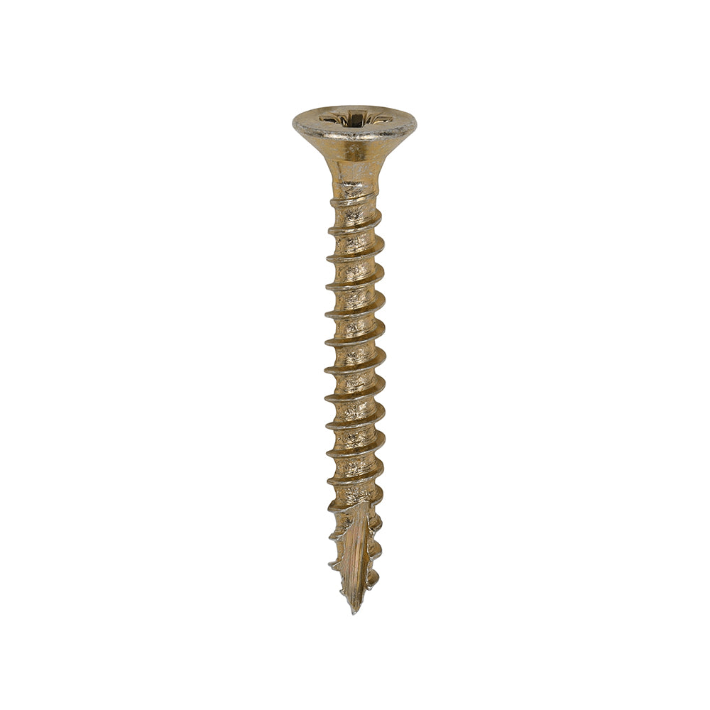 Timco Classic Multi-Purpose Screws - Yellow Countersunk
