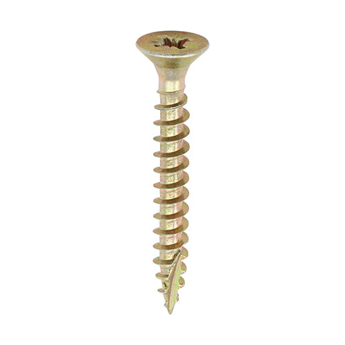 Timco Classic Multi-Purpose Screws - Yellow Countersunk