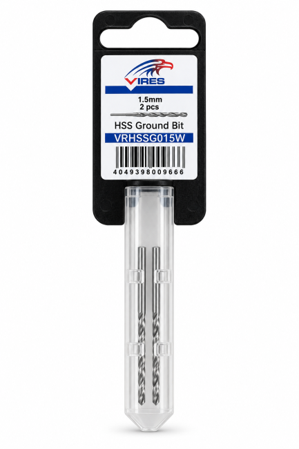 Vires HSS Ground Drill Bit