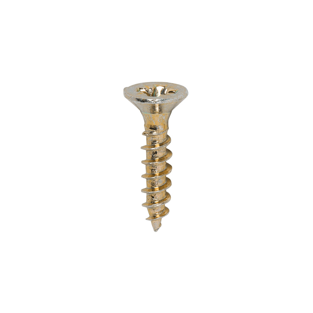 Timco Classic Multi-Purpose Screws - Yellow Countersunk