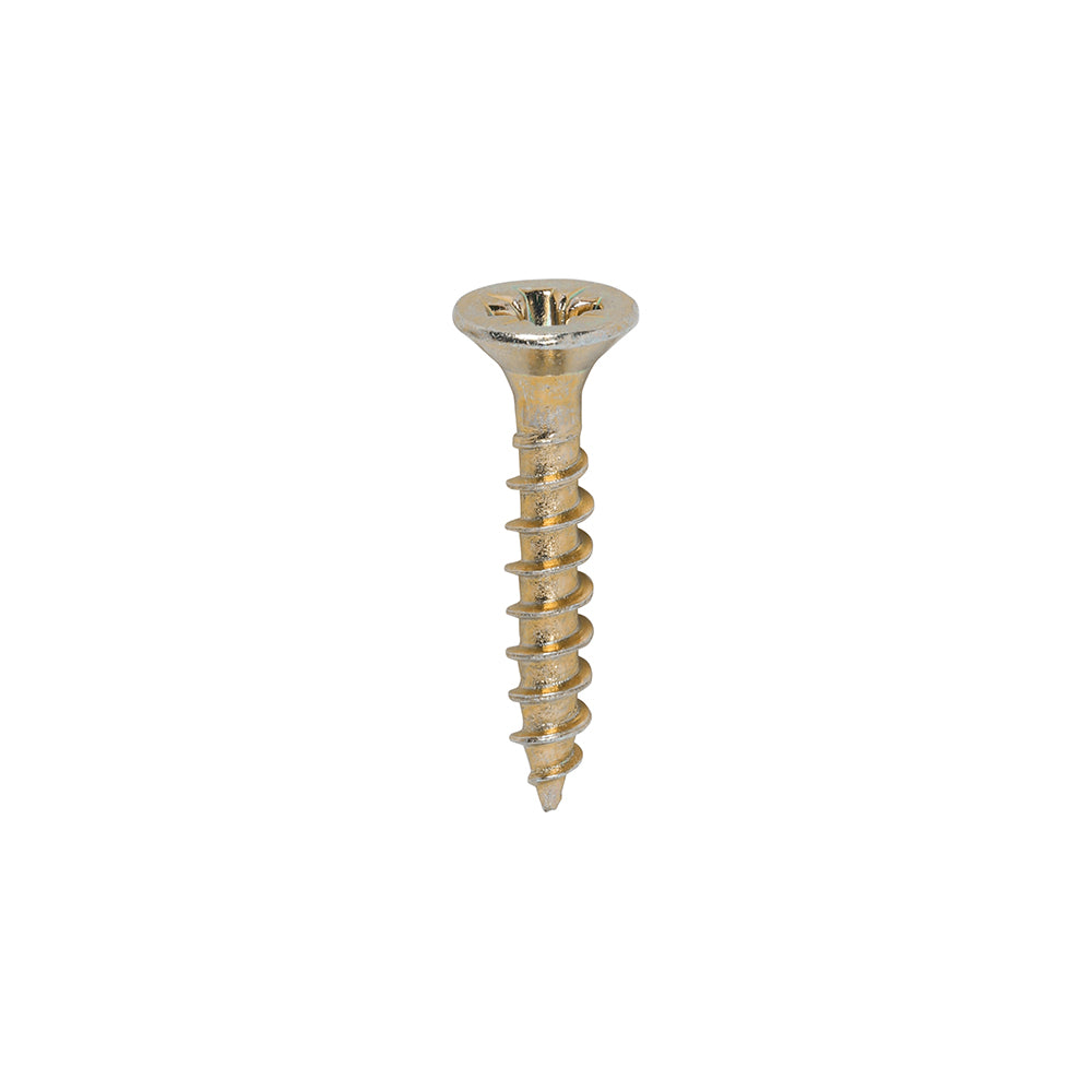 Timco Classic Multi-Purpose Screws - Yellow Countersunk