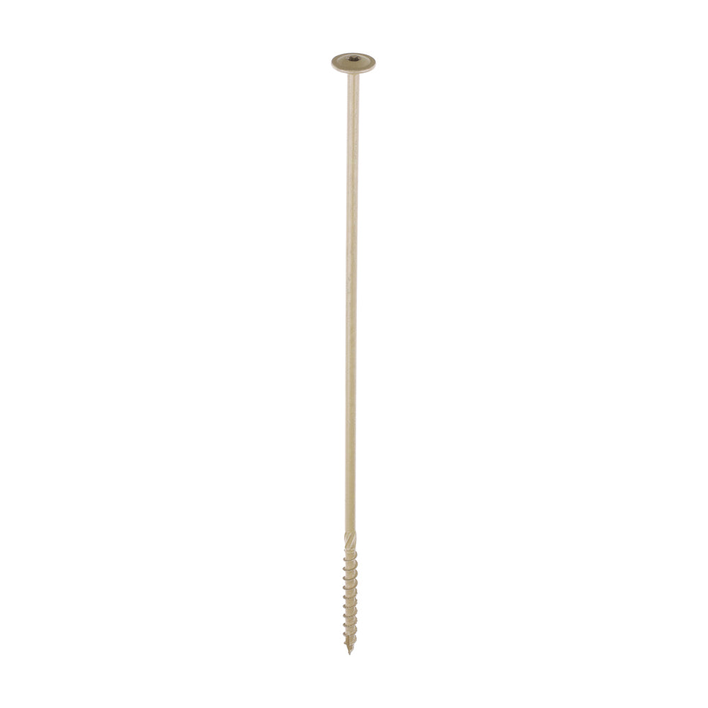 Timco In-Dex Timber Screws - Wafer Head Exterior Green