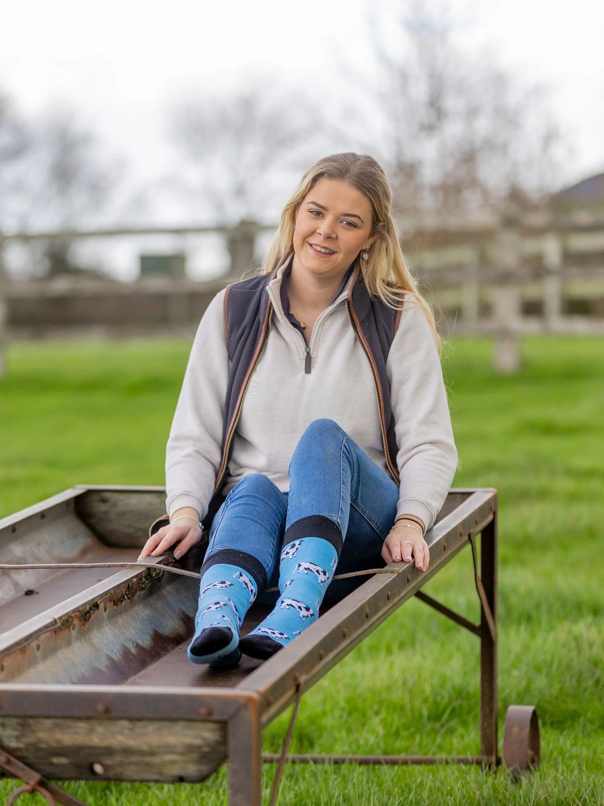 Dairy Cow Socks | Crew