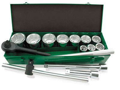 1" Dr Socket Set 14Pce (metric)