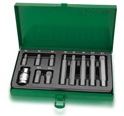 11PC Spline Insert Bit Set