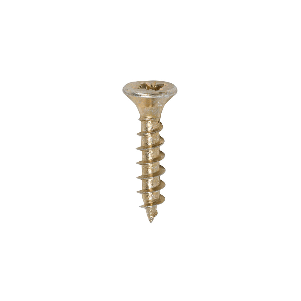 Timco Solo Woodscrews - Yellow Countersunk