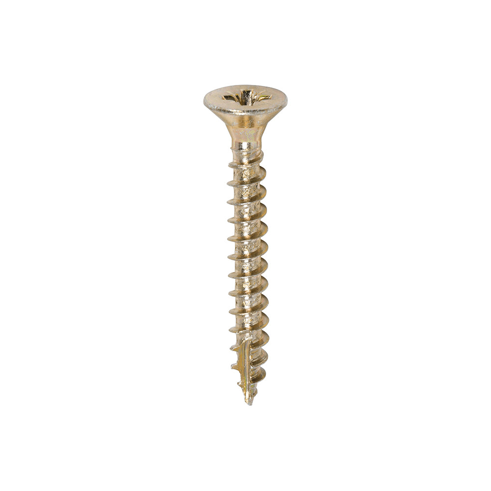 Timco Classic Multi-Purpose Screws - Yellow Countersunk