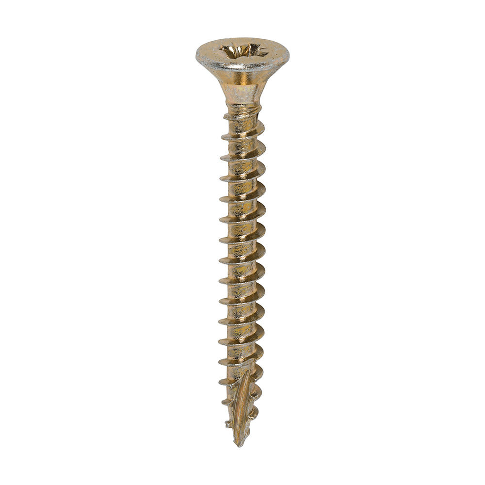 Timco Classic Multi-Purpose Screws - Yellow Countersunk
