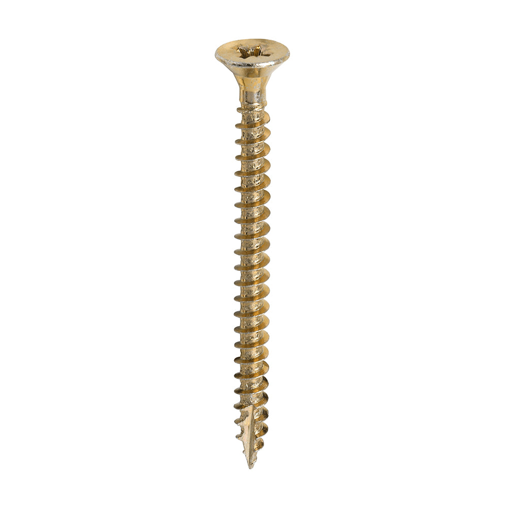 Timco Classic Multi-Purpose Screws - Yellow Countersunk