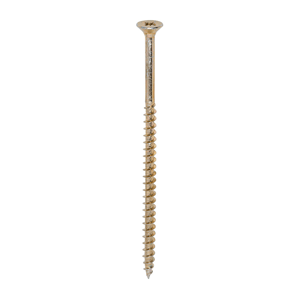 Timco Solo Woodscrews - Yellow Countersunk