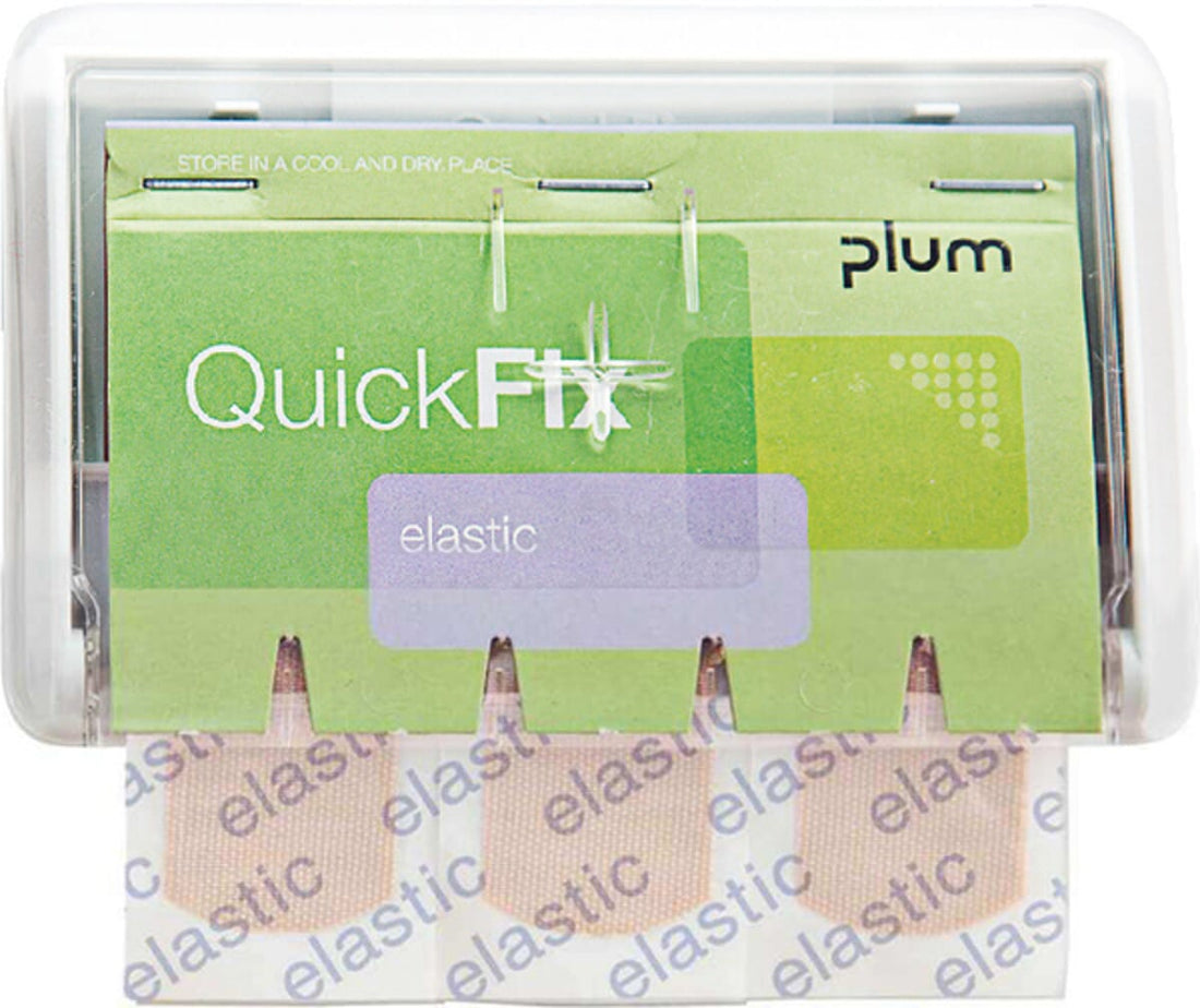 Plum QuickFix Uno dispenser with elastic plasters