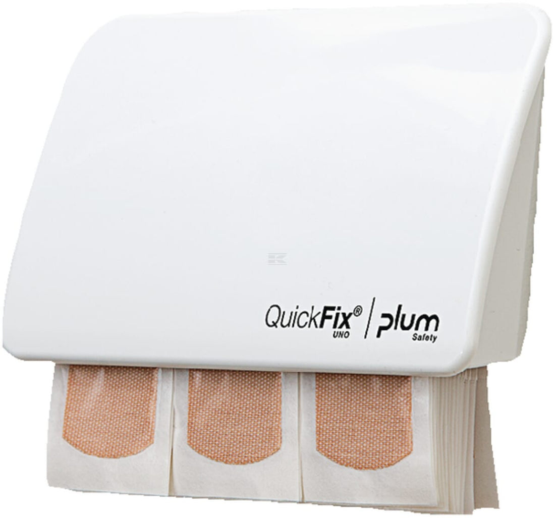 Plum QuickFix Uno dispenser with elastic plasters