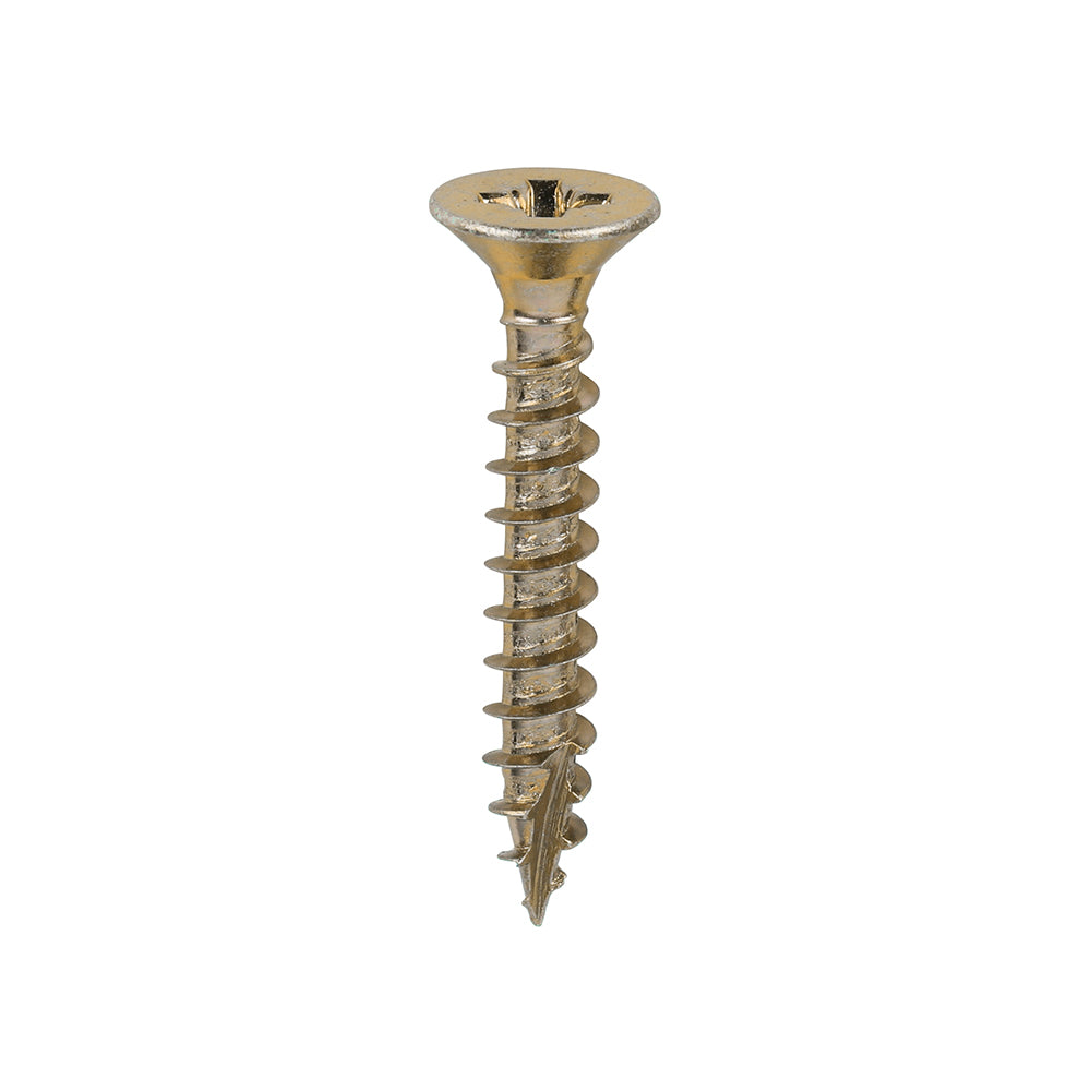 Timco Classic Multi-Purpose Screws - Yellow Countersunk