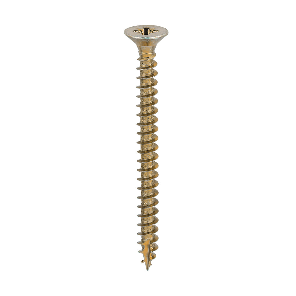 Timco Classic Multi-Purpose Screws - Yellow Countersunk