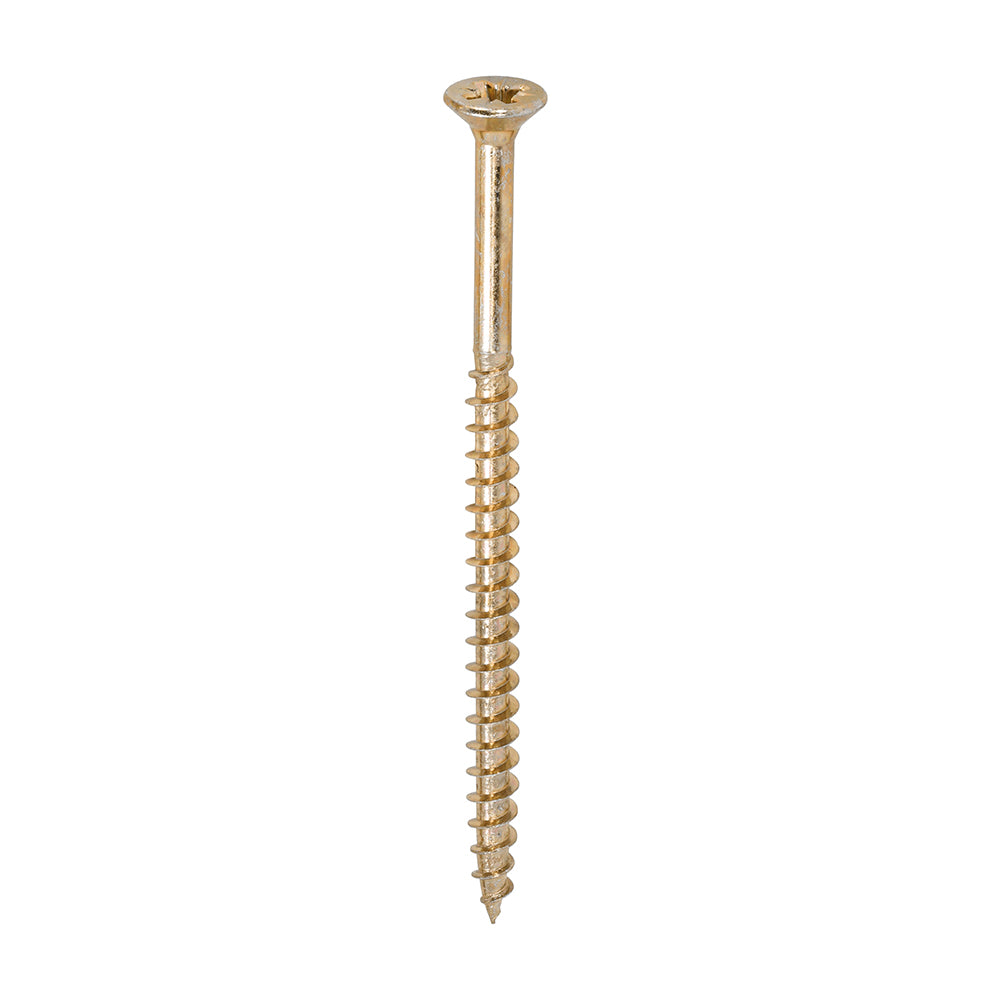 Timco Solo Woodscrews - Yellow Countersunk