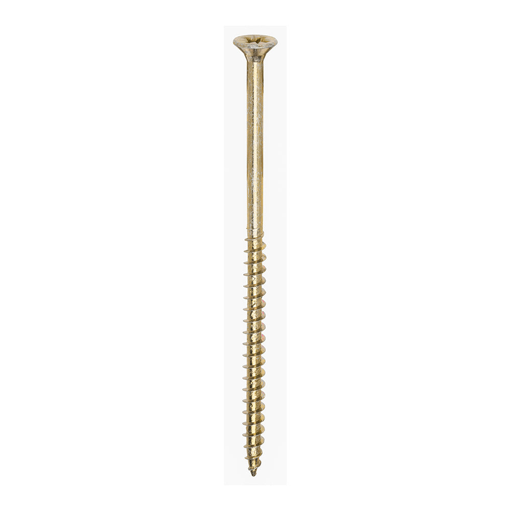 Timco Solo Woodscrews - Yellow Countersunk