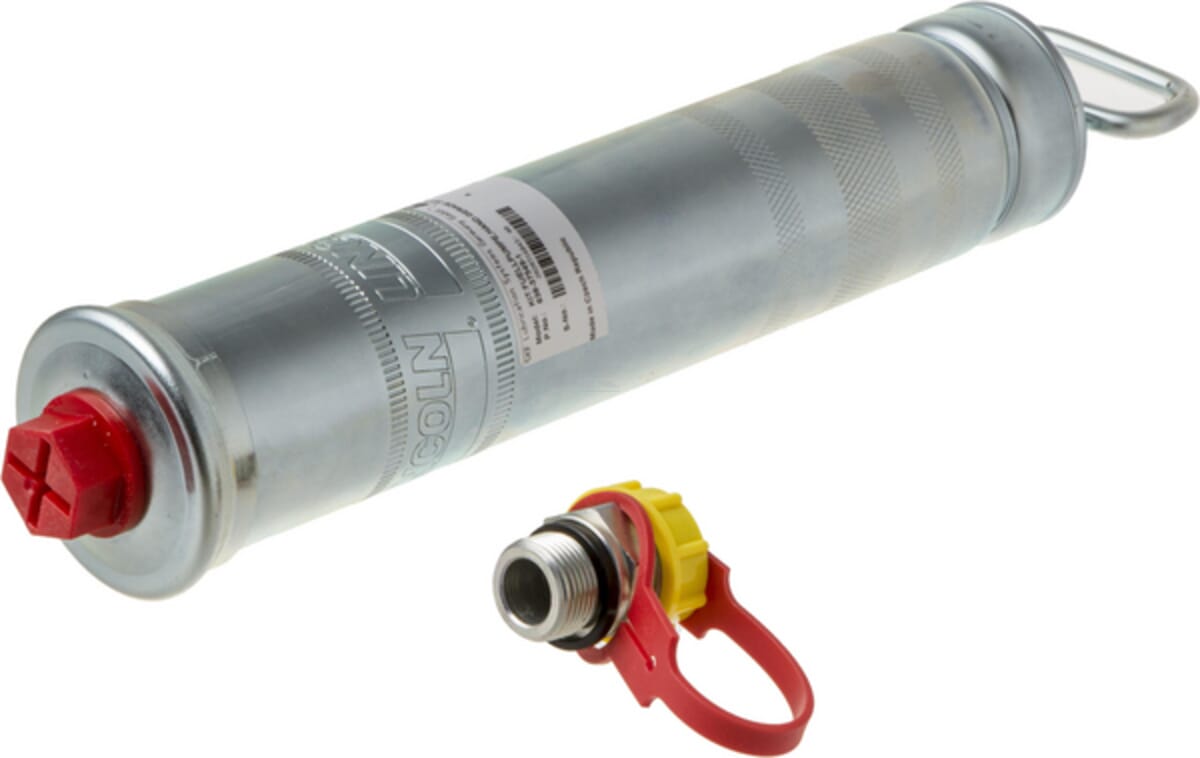 Grease filling cilinder for central lubrication