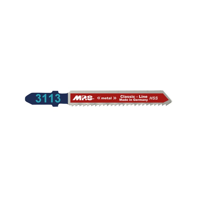 MPS Jigsaw Blade Metal Classic 12Tpi 75mm 5pk T118B