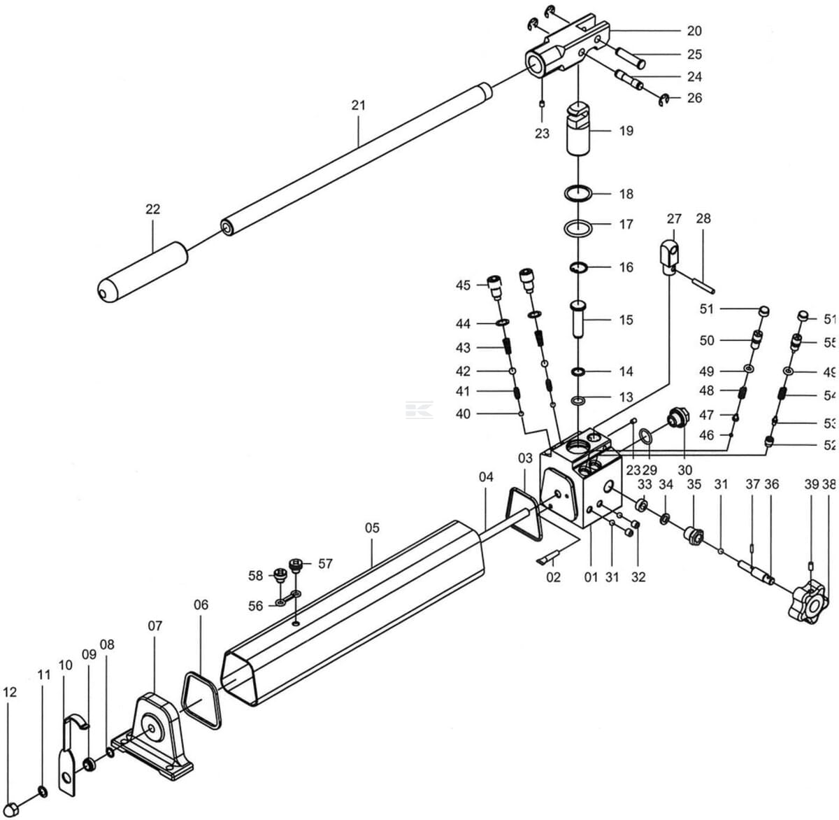 Betex Back-up seals for AHP hand pump