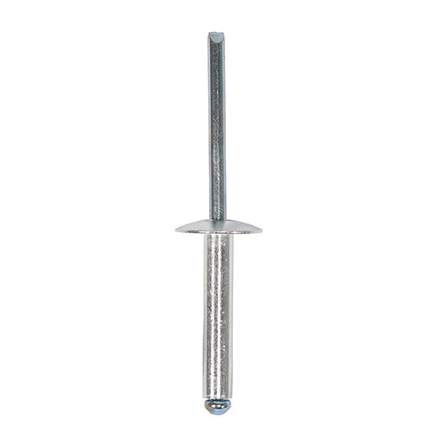 Timco Rivets - Flange Head - Aluminium