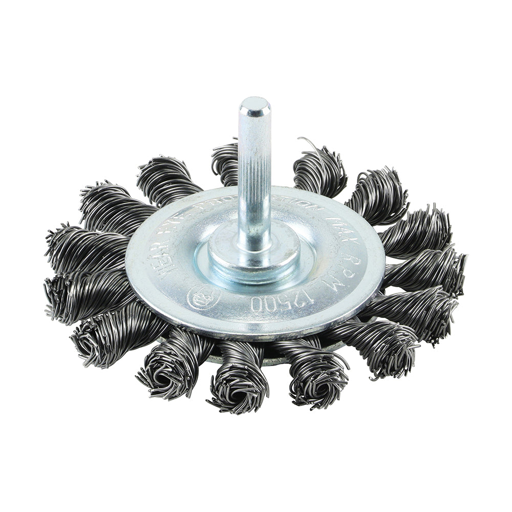 Timco Twisted Knot Steel Wire Wheel Brush