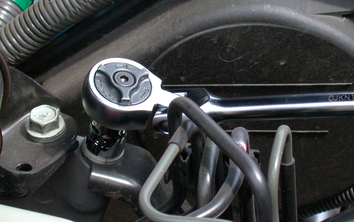 1/4" Drive XL flexi head ratchet handle