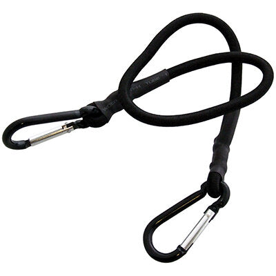 Bungee Cord with Carabiner Clips 24"