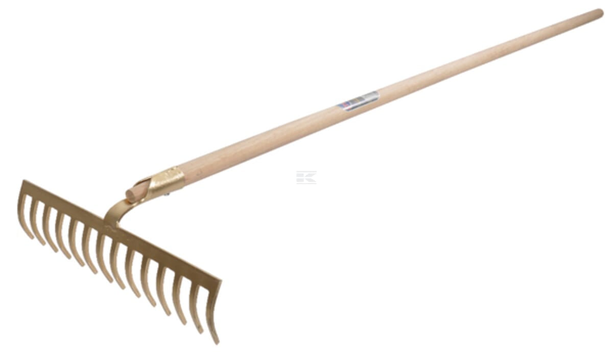 Atlas Offner lawn rake with open socket